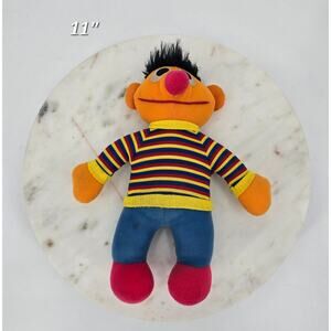 Playskool / Sesame Street 1998 Ernie Plush Doll